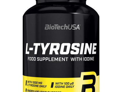 Biotech L-Tyrosine 100 kaps. (L-Tirozinas)