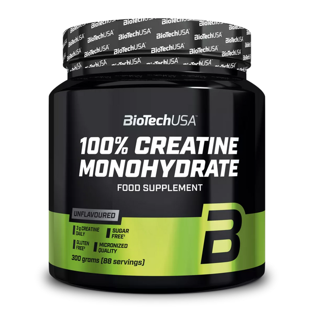 Biotech 100% Creatine Monohydrate 300 g.