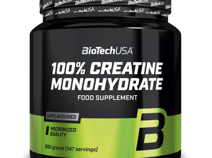 Biotech 100% Creatine Monohydrate 500 g.