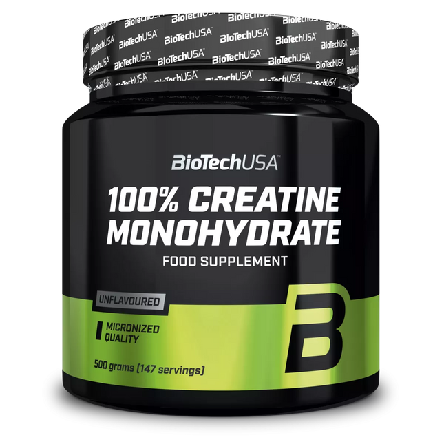 Biotech 100% Creatine Monohydrate 500 g.