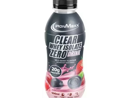 Ironmaxx Clear Whey Isolate Zero Drink 500 ml.Galioja iki 2025-06-12
