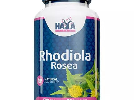 Haya Labs Rhodiola Rosea (Rausvosios rodiolės ekstraktas) 90 kaps.