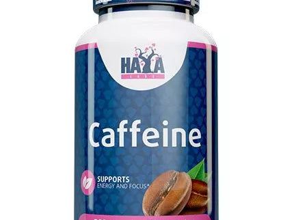 Haya Labs Caffeine (kofeinas) 100 kaps.