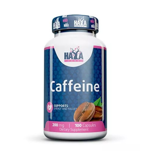 Haya Labs Caffeine (kofeinas) 100 kaps.