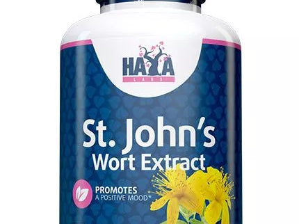 Haya Labs St. John's Wort Extract (Jonažolės ekstraktas) 120 tabl.
