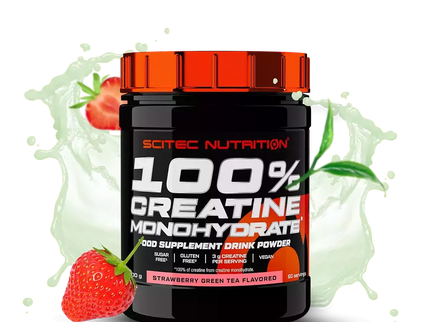 Scitec 100% Creatine Monohydrate 300 g. (su skoniu)