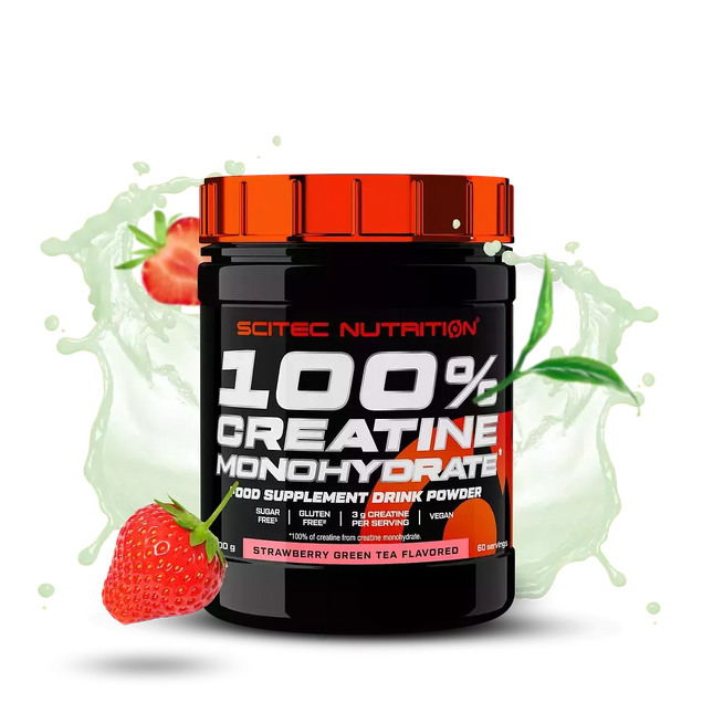 Scitec 100% Creatine Monohydrate 300 g. (su skoniu)