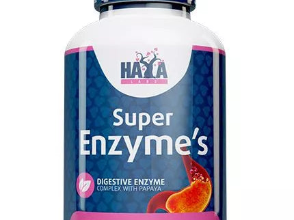 Haya Labs Super Enzyme Complex (Virškinimo fermentų kompleksas) 90 tab.