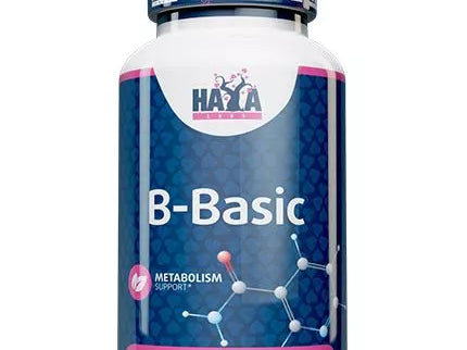 Haya Labs B-Basic (B vitaminų kompleksas) 100 tab.