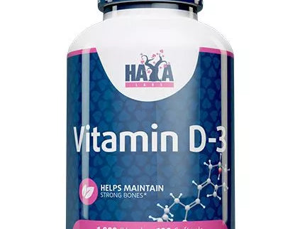 Haya Labs Vitamin D-3 (1000 IU) 100 kaps.