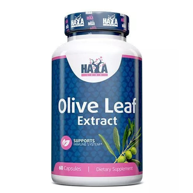 Haya Labs Olive Leaf  Extract 60 kaps. (Alyvuogių lapų ekstraktas)