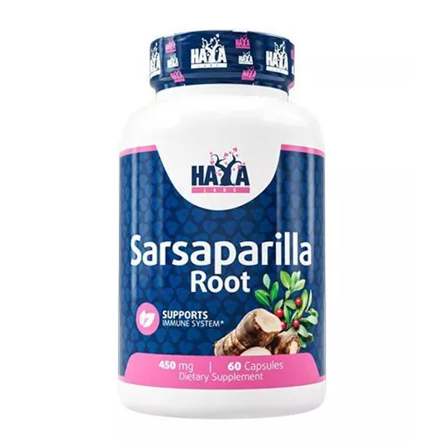Haya Labs Sarsaparilla Root 60 kaps. (Sarsaparilio šaknis)