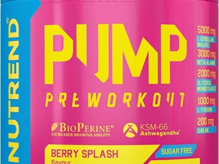 Nutrend Pump Pre-workout 225 g.