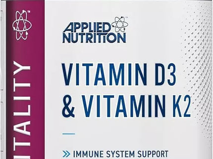 Applied Nutrition Vitamin D3 & K2 60 kaps.
