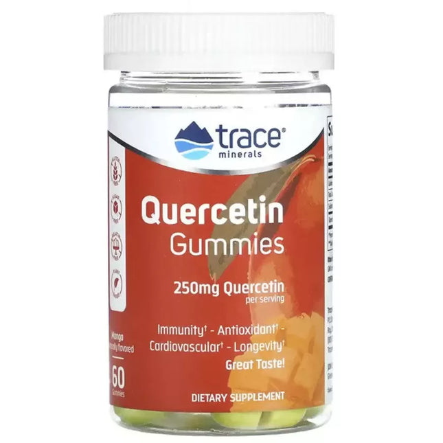 Trace Quercetin Gummies 60 gum. (kvercetinas) Galioja iki: 2025.12.31