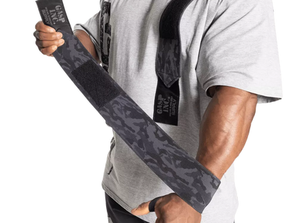 Gasp HD Wrist Wraps 18“ (dark camo) riešo apsaugos