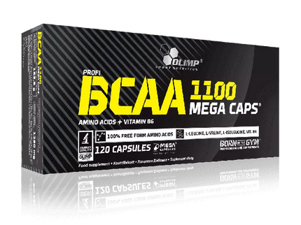 Olimp BCAA Mega Caps 1100 120 kaps.