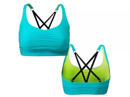 Better Bodies Athlete short top 110710 (aqua blue)