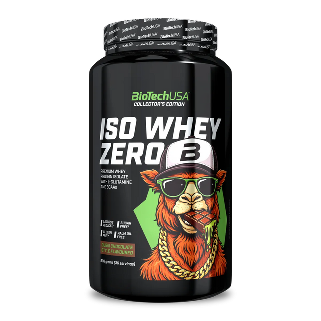 Biotech Iso Whey Zero Dubai Chocolate Style 908 g.