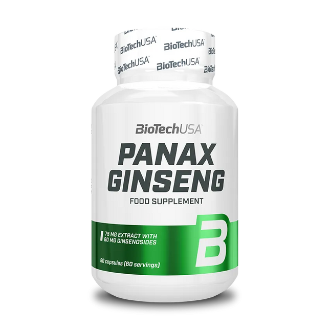 Biotech Panax Ginseng (ženšenis) 60 kaps.