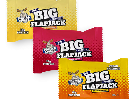Muscle Moose The Big Protein Flapjack (avižinis batonėlis) 100 g.