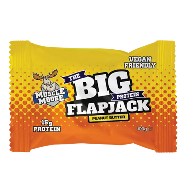 Muscle Moose The Big Protein Flapjack (avižinis batonėlis) 100 g.