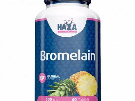 Haya Labs Bromelain (bromelainas) 60 kaps.