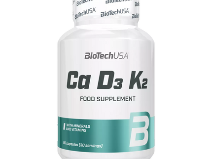 Biotech Ca D3 K2 90 kaps.