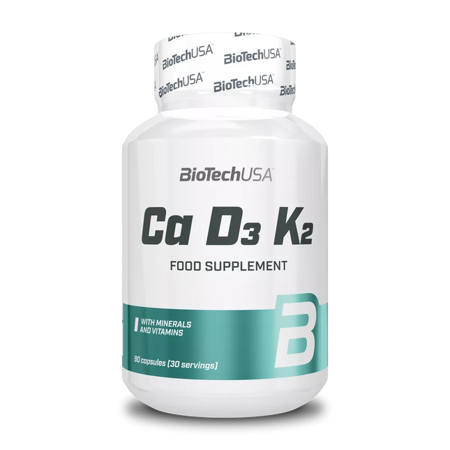 Biotech Ca D3 K2 90 kaps.