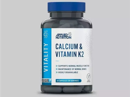 Applied Nutrition Calcium & Vitamin K2 60 kaps.