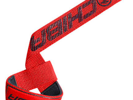 Chiba Lifting Straps (40605) Red 2 vnt. (Diržai štangai kelti)