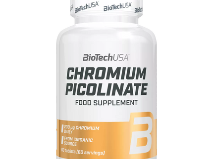 BioTech Chromium Picolinate (chromo pikolinatas) 60 tabl.
