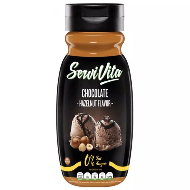 ServiVita Chocolate Hazelnut Dessert Sauce 320 ml.