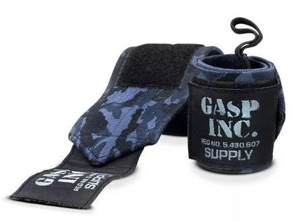 Gasp HD Wrist Wraps 18“ (dark camo) riešo apsaugos