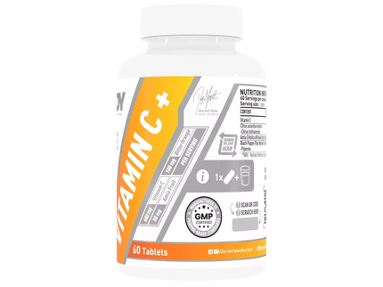 Dorian Yates Nutrition Vitamin C Plus 60 tabl. (vitaminas c)