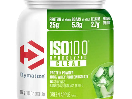 Dymatize ISO 100 Hydrolyzed Clear Whey protein 512 g.