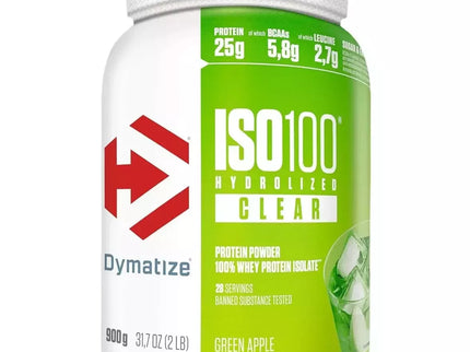 Dymatize ISO 100 Hydrolyzed Clear Whey Protein 900 g.
