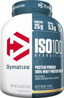 Dymatize ISO 100 (hidrolizuotas izoliatas) 2200 g.