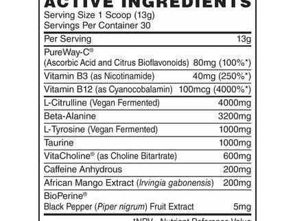 Naughty Boy Energy Pre-Workout 390 g.