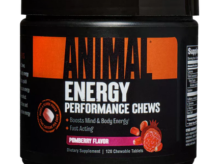 Universal Animal Energy Performance Chews 120 tabl. Galioja iki 2025-12-31
