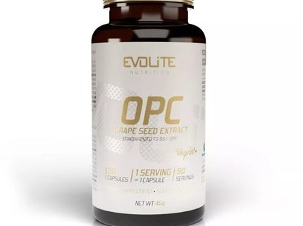 EvoLite Grape Seed extract OPC 90 kaps. (Vynuogių sėklų ekstraktas)