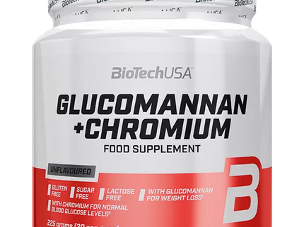 BioTech Glucomannan + Chromium 225 g.