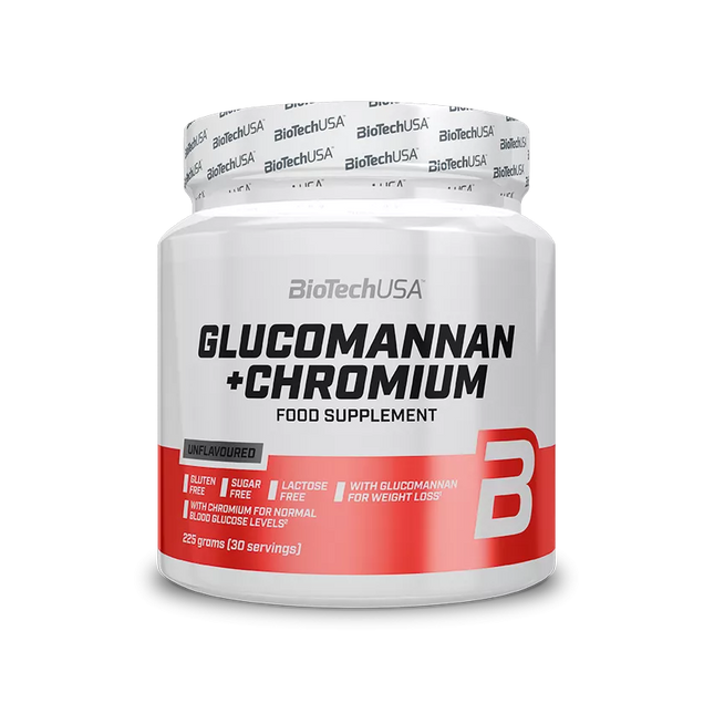 BioTech Glucomannan + Chromium 225 g.