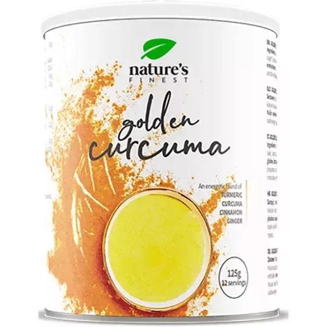 Nature's Finest gėrimo milteliai "Curcuma Latte", ekologiški 125 g.