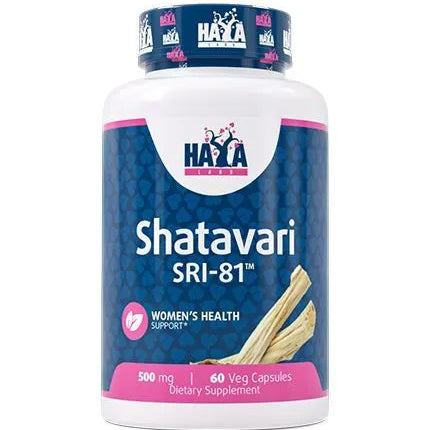 Haya Labs Shatavari SRI-81™ 60 kaps. (Šatavari šaknų ekstraktas)