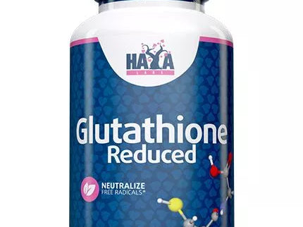 Haya Labs Glutathione Reduced (Glutationas) 60 kaps.