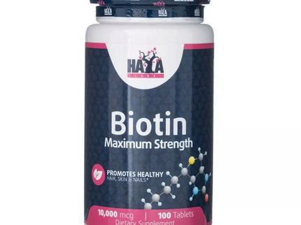 Haya Labs Biotin (biotinas) 100 tabl.