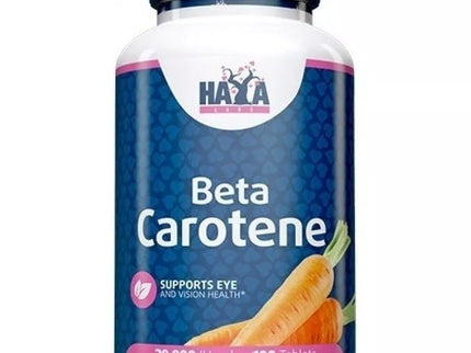 Haya Labs Beta Carotene (Vitaminas A) 100 tabl.