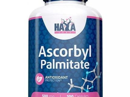 Haya Labs Ascorbyl Palmitate (Askorbilo palmitatas) 100 kaps.Galioja iki 2025-11-30