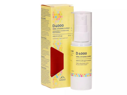 Nordaid Oral Vitamin D4000 purškiamas 30 ml.